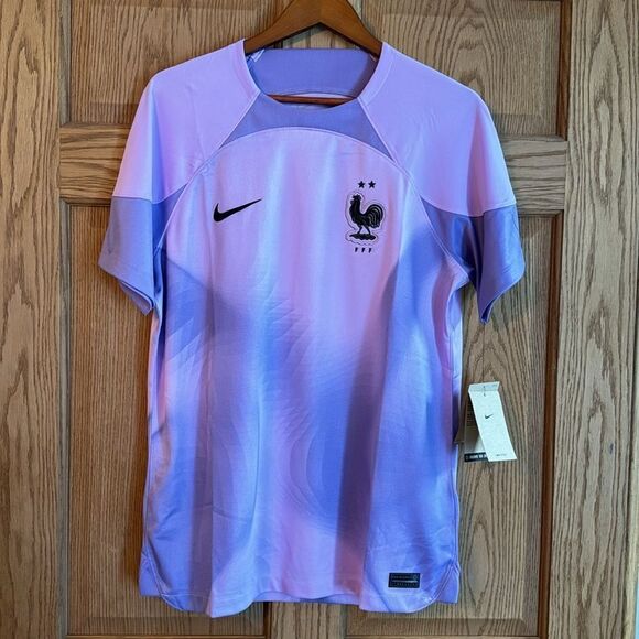 NIKE Stadium Goalkeeper Dri-FIT Short-Sleeve France Soccer Jersey *NEW* - Picture 11 of 15